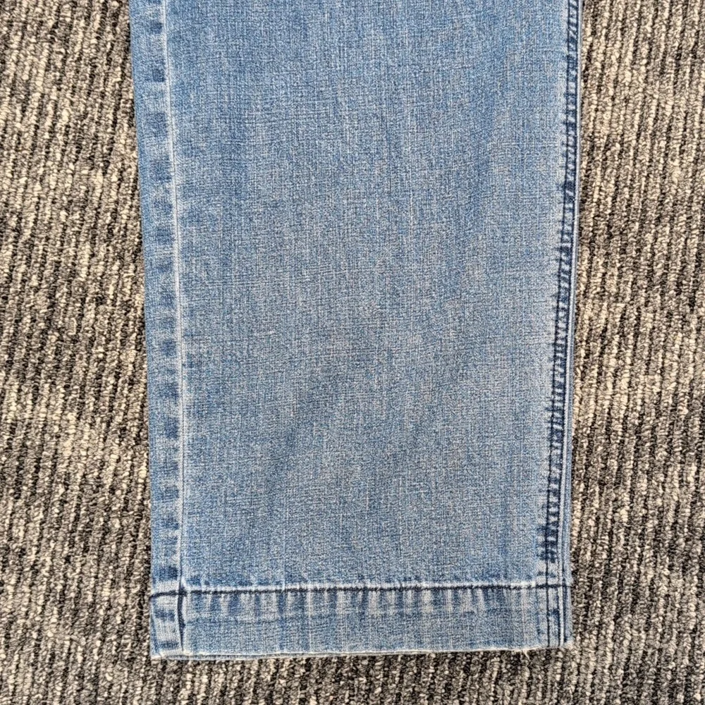 Vintage Express “Seven7” Wide-Leg Button Fly Jeans Women's 34x30